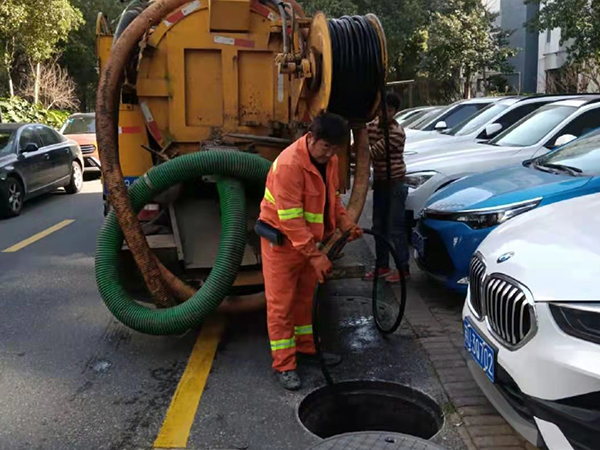 石峰排污管道清淤